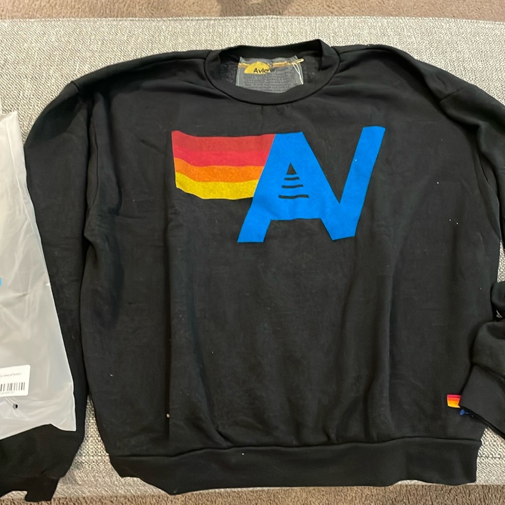 New Aviator Nation relaxed crew sweatshirt